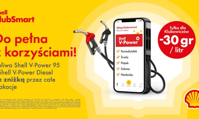 Shell: Promocje na paliwo? Sprawdź ClubSmart i tankuj taniej!