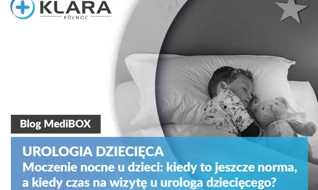 Chłopiec śpi z misiem. Czy 3 latek sika w nocy? Artykuł o moczeniu nocnym u dzieci.