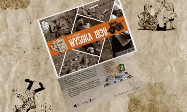 Gra planszowa "Wysoka 1939" to sposób, jak stworzyć grę strategiczną o bitwie pod Jordanowem.