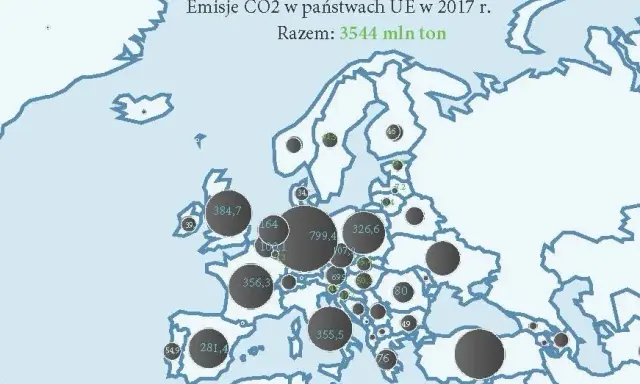 Mapa emisji CO2 na świecie: Kto emituje najwięcej i co z Polską?