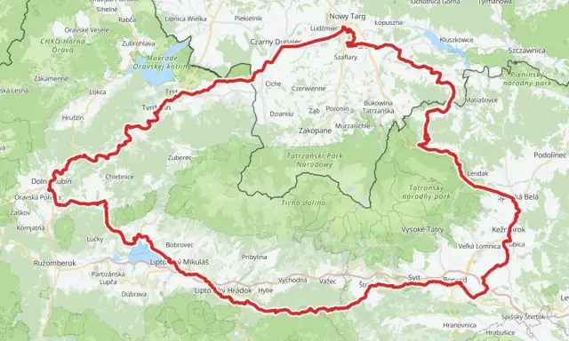 Szlak Wokół Tatr: Ile km? Pełny przewodnik dla rowerzystów