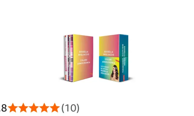 Libri "Colori Armocromia" di Rossella Migliaccio, una guida per imparare come abbinare i colori e scoprire il proprio stile.