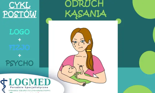 Smutna mama karmiąca dziecko, które ją kąsa. Ilustracja przedstawia odruchy u niemowlaka.