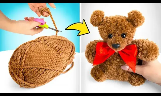 Miś ze skarpetki: Zrób go sam! Prosty poradnik krok po kroku