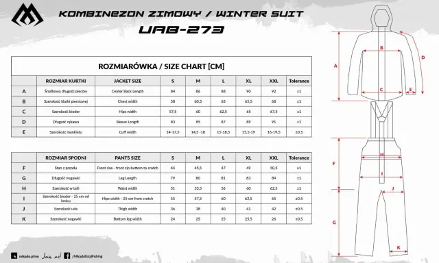 Jak mierzyć kombinezon? Kluczowy wymiar, by leżał perfekcyjnie.
