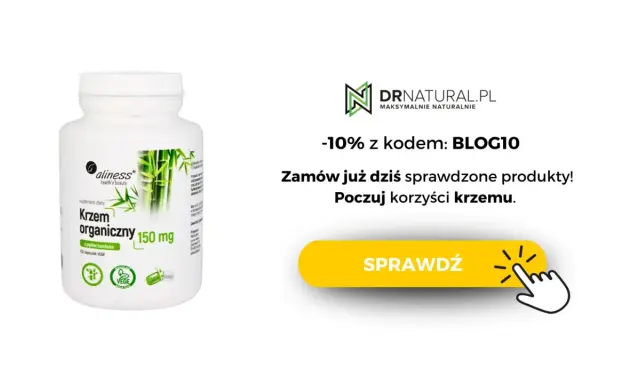 Suplement diety z krzemem organicznym z pędów bambusa. Poczuj korzyści krzemu dla zdrowia i urody. Zamów z rabatem!