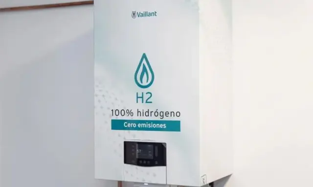 Caldera Vaillant de 100% hidrógeno, cero emisiones. Innovación en calderas hidrogeno para un futuro sostenible.