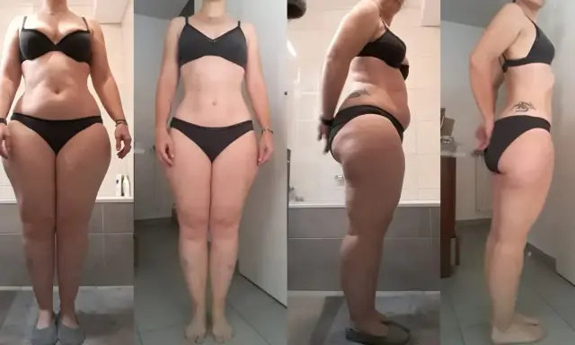 Transformation impressionnante : une femme montre sa silhouette avant et après avoir réussi à perdre 20 kilos en 1 mois.