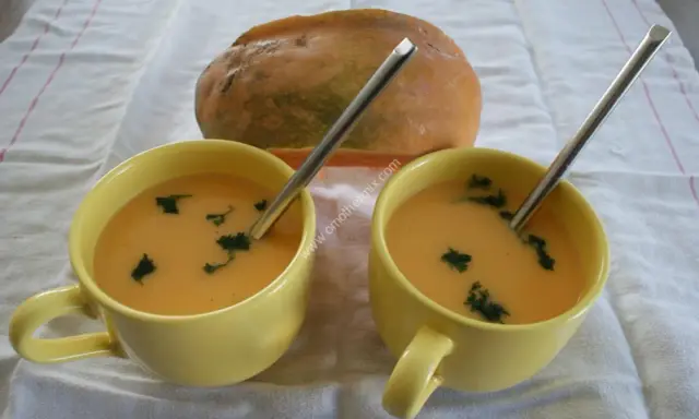 Votre soupe de potimarron Thermomix : facile, veloutée, sans éplucher