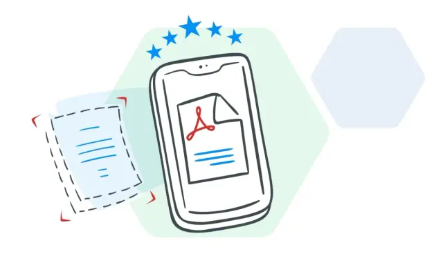 Smartphone che scannerizza documenti, come se fosse uno dei migliori programmi per scannerizzare diapositive gratis.