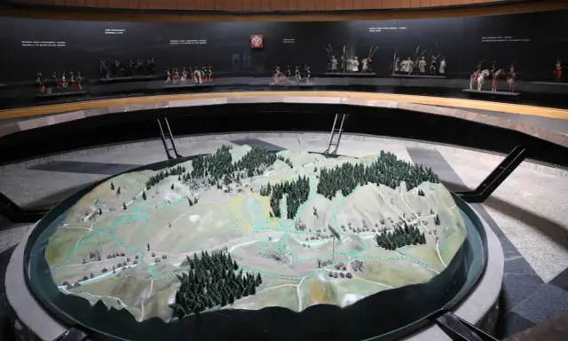 Model terenu bitwy pod Racławicami. Sprawdź panorama racławicka cennik, by poznać ceny wstępu.