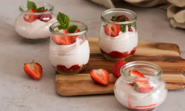 Desserts fraises rapides : sans cuisson, bluffez en 10 min !