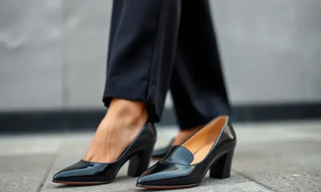 Buty do kombinezonu z szerokimi nogawkami: Klucz do idealnych proporcji