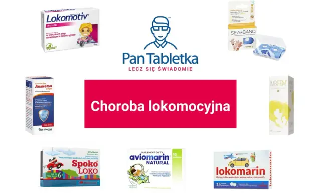 Leki przeciwwymiotne dla dzieci: Lokomotiv, Spoko LOKO, Aviomarin, Anaketon, Lokomarin. Pomoc w chorobie lokomocyjnej.