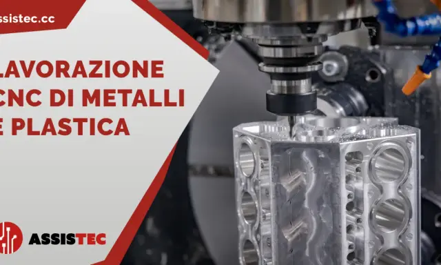 Lavorazione metalli e plastica con macchine CNC. Il cnc significato è controllo numerico computerizzato, per precisione e automazione.