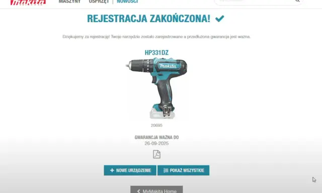 Numer seryjny Makita: Gdzie go znaleźć i jak uzyskać 3 lata gwarancji?