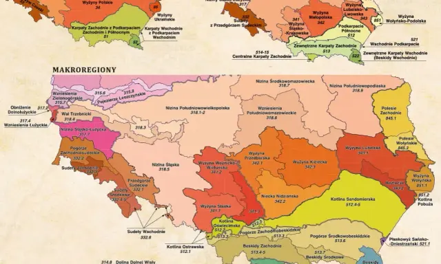 Sudety, czyli góry w Polsce, znajdują się na południowym zachodzie kraju, wzdłuż granicy z Czechami.