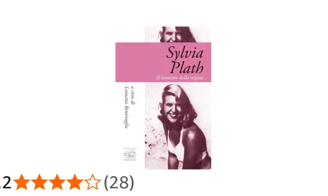 Copertina libro "Il lamento della regina" di Sylvia Plath, con foto della giovane autrice.