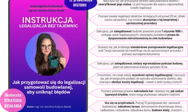 Kobieta z kubkiem w ręku, prowadząca instrukcję legalizacji samowoli budowlanej. Poznaj 12 historii i uniknij błędów.