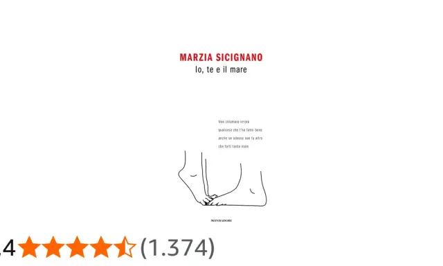 Marzia Sicignano, "Io, te e il mare". Due piedi intrecciati, un'onda di emozioni.