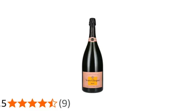Veuve Clicquot Rosé Vintage 2012 Champagnerflasche, hoch bewertet.