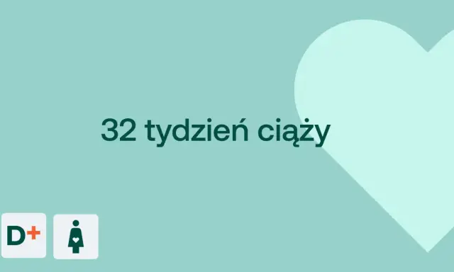 32 tydzień ciąży: ile powinno ważyć dziecko? Ikony D+ i kobiety w ciąży.