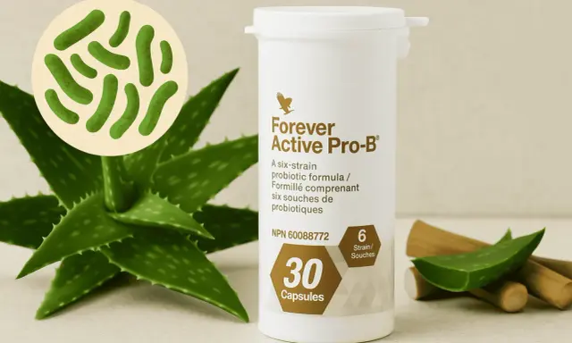Forever Active Pro-B - probiotyk dla zdrowia jelit, z aloesem i bakteriami.