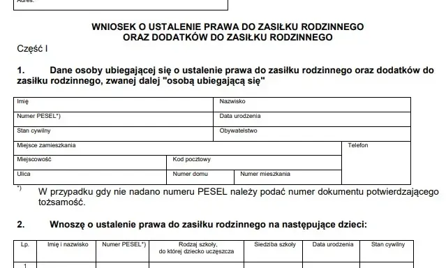 Zasiłek rodzinny: Oświadczenie krok po kroku uniknij błędów!
