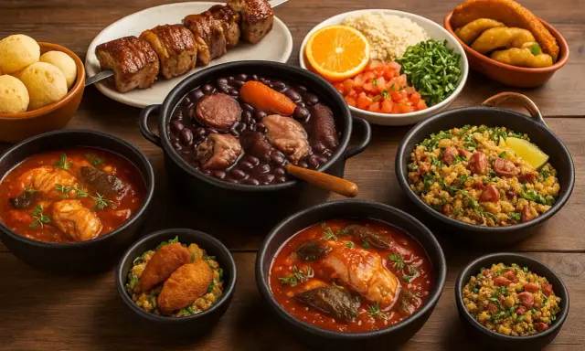 La fascinante gastronomía de Brasil: sabores, historia y tradiciones