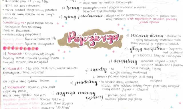 Pojezierza w Polsce to malownicze tereny z licznymi jeziorami, idealne na wypoczynek.