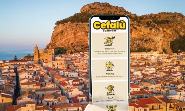 Guida digitale Cefalù: scopri il borgo Cefalù centro storico, il cibo e il gelato. Perfetto per esplorare!