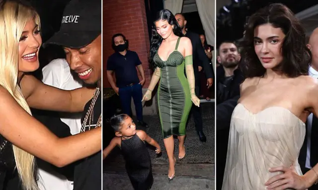 Kylie Jenner deslumbró en la Met Gala con varios looks icónicos. Aquí, un collage de sus momentos.