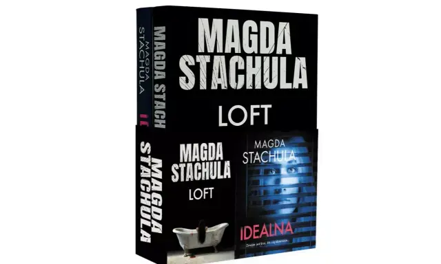 Ekipa na tropie tajemnic z książek Magdy Stachuli. Okładki "Loft" i "Idealna" budzą grozę.