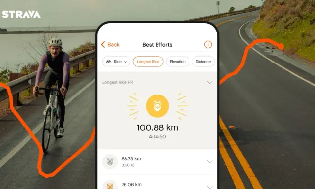 Aplikacja Strava pokazuje rekordowy dystans 100,88 km. Dowiedz się, co to jest Strava i jak śledzić swoje osiągnięcia.