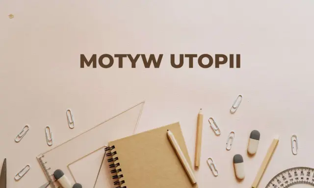 Notatnik, ołówki, linijka i spinacze na jasnym tle.