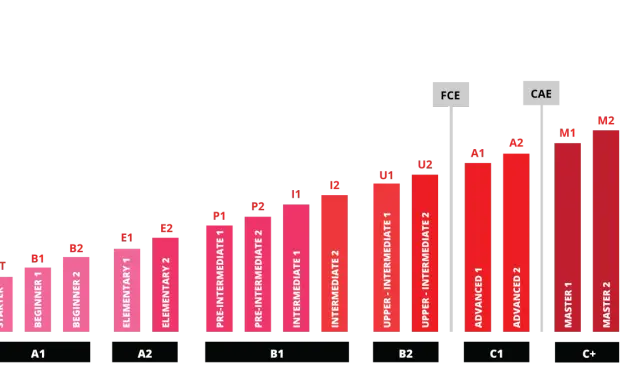 Poziom angielski B1 to Intermediate 1 i 2, P1, P2. To etap, gdzie zaczynasz swobodnie komunikować się w prostych sytuacjach.