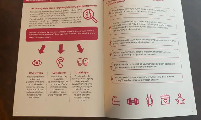 Przetoka dializacyjna: 10 pytań głównych. Jak samodzielnie ocenić przetokę wzrokiem, słuchem i dotykiem?