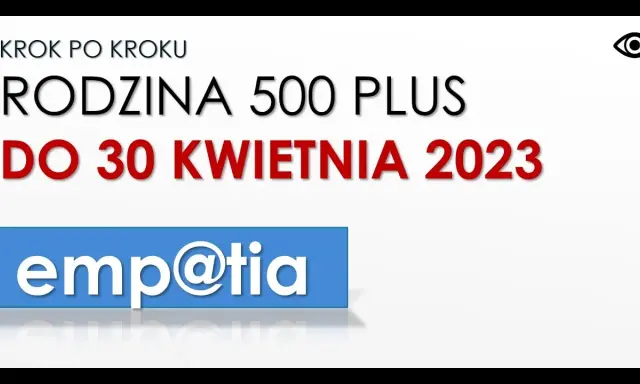 Zasiłek rodzinny online: Wniosek przez Emp@tię krok po kroku (bank)