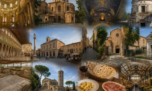 Mosaici bizantini, piazze storiche, vicoli suggestivi e sapori locali: ecco cosa vedere a Ravenna per un viaggio indimenticabile.
