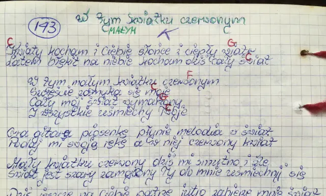 Czego chcesz od nas, Panie: Nuty, akordy, tekst zagraj to!