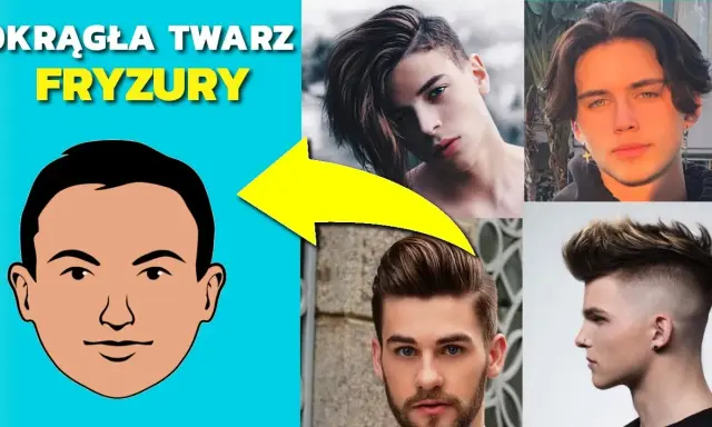 Fryzury męskie do okrągłej twarzy: wyszczuplaj i wydłużaj!