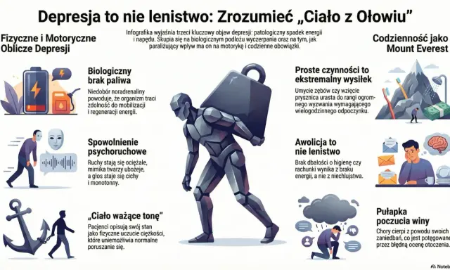 Fizyczne objawy depresji i nerwicy: Co mówi Twoje ciało?