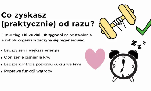 Abstynencja co to? Lepszy sen, energia, niższe ciśnienie, kontrola cukru i lepsza wątroba – to korzyści z odstawienia alkoholu.