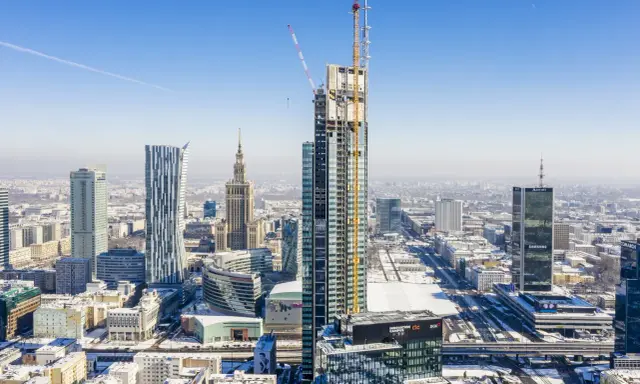 Varso Tower: Najwyższy budynek w Warszawie i UE. Widoki!