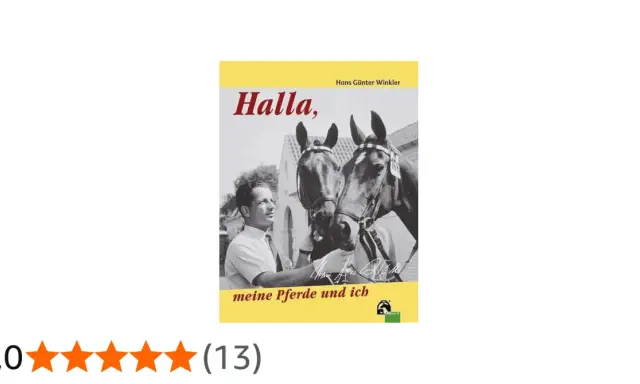 Hans Günter Winkler mit seinen Pferden. Das Buch "Halla, meine Pferde und ich" thematisiert die Beziehung zu seinen Tieren, nicht die Todesursache eines Pferdes.