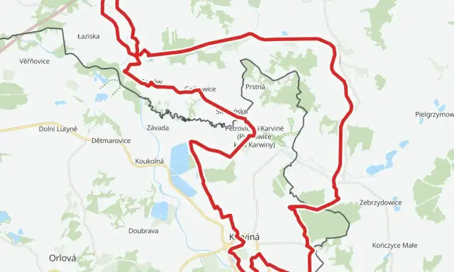 Trasa rowerowa wokół Jastrzębia-Zdroju, tworząca pętlę przez czeskie i polskie tereny. Żelazny szlak rowerowy Jastrzębie-Zdrój zaprasza do odkrywania okolicy.