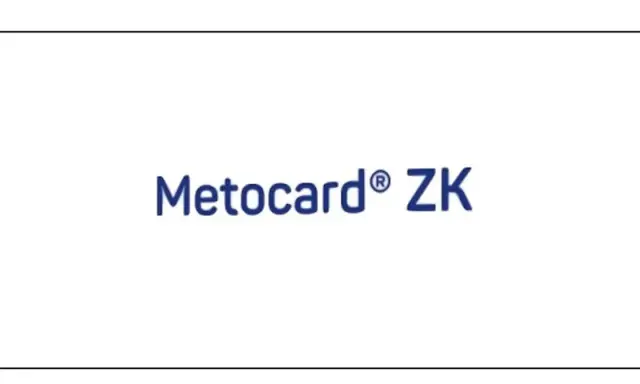 Logo Metocard ZK na białym tle.