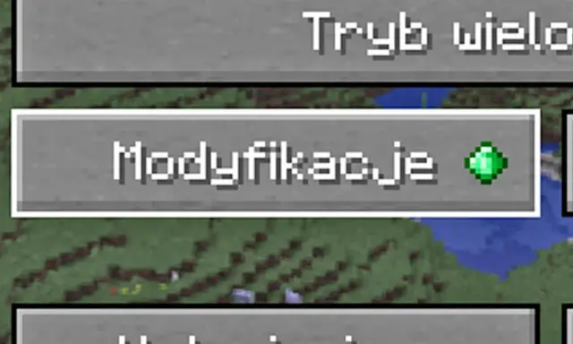 Wybieranie modyfikacji w Minecraft, aby ulepszyć rozgrywkę.
