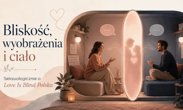 Para rozmawia, tworząc więź. Miłość nie jedno ma imię, a ta wizualizacja pokazuje, jak bliskość, wyobraźnia i ciało splatają się w poszukiwaniu uczucia.