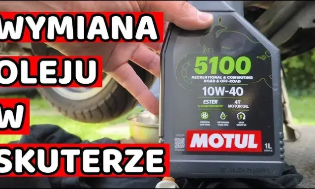 Skuter 4T: Wymiana oleju co ile? Sekrety długiego życia silnika